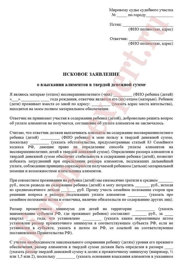 Понимание юридического процесса подачи заявления на алименты