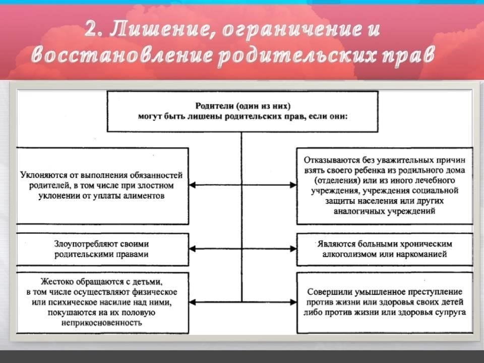 Влияние на финансовое обеспечение матери после лишения родительских прав